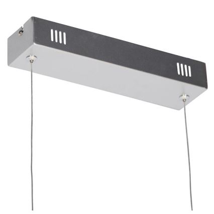 Leuchten Direkt 19033-21 - LED ljusreglerad Ljuskrona med upphängningsrem  CURLS LED/40,8W/230V