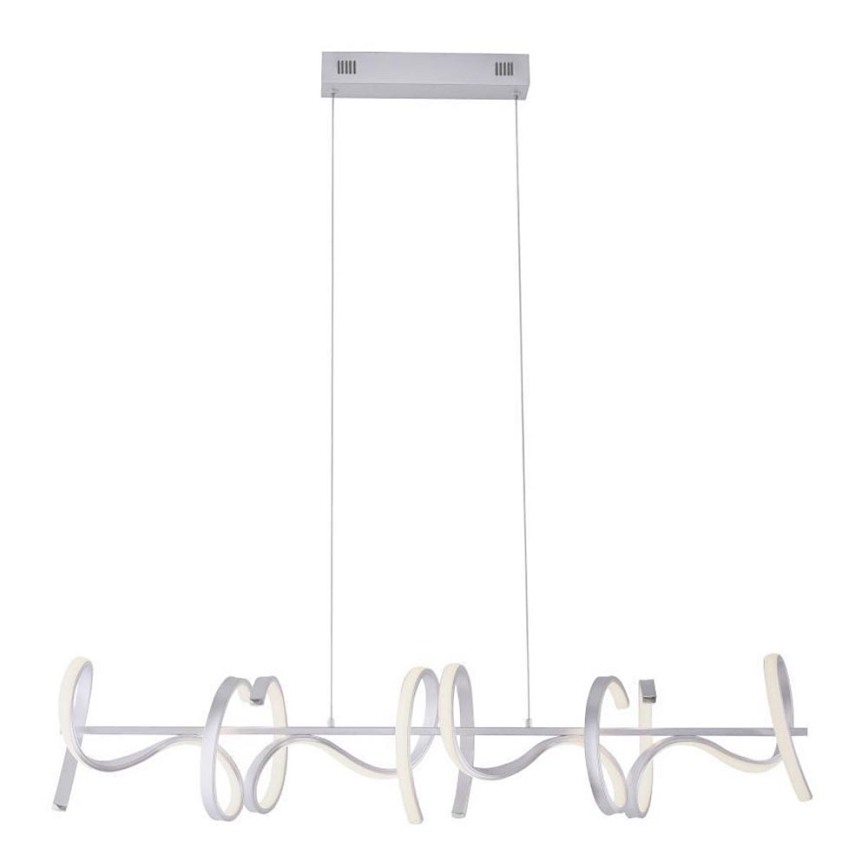 Leuchten Direkt 19033-21 - LED ljusreglerad Ljuskrona med upphängningsrem  CURLS LED/40,8W/230V