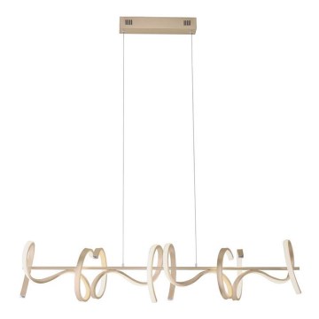 Leuchten Direkt 19033-60 - LED ljusreglerad ljuskrona på snöre CURLS LED/40,8W/230V