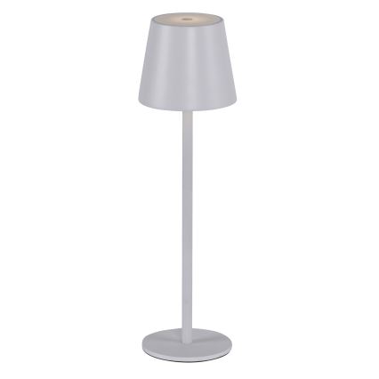Leuchten Direkt 19250-16 - LED Utomhusdimbar uppladdningsbar bordslampa EURIA LED/3W/5V IP54 vit