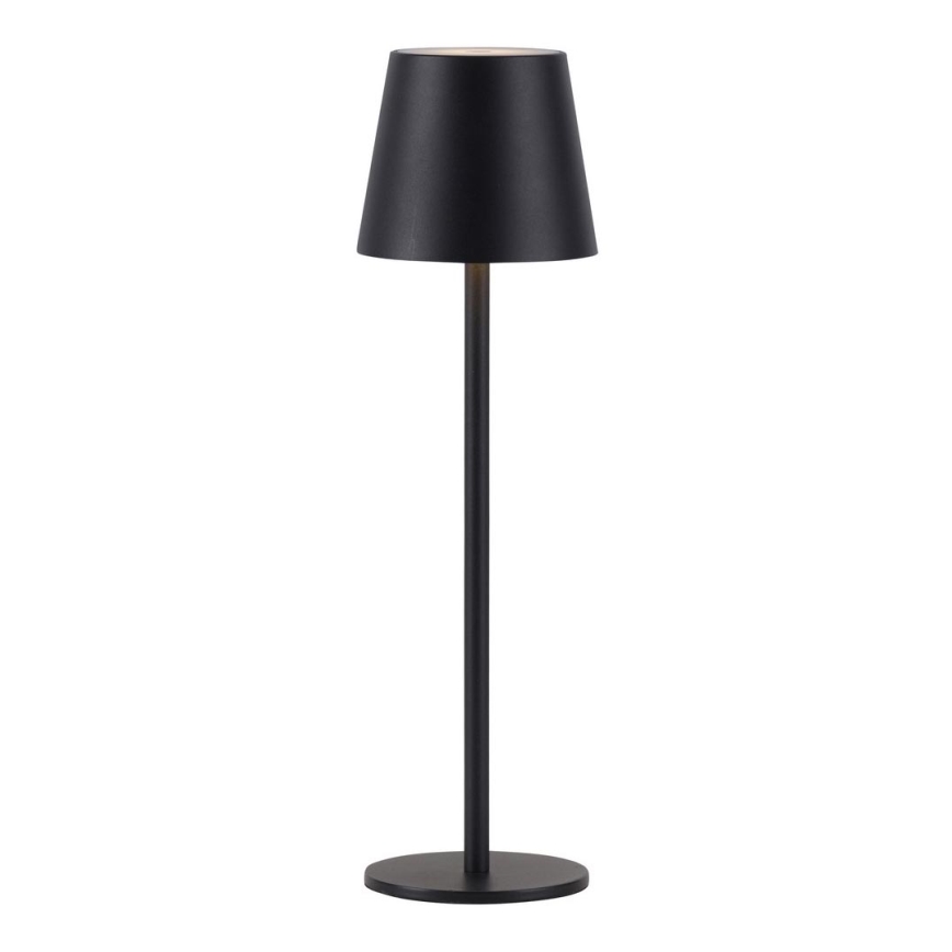 Leuchten Direkt 19250-18 - LED Utomhusdimbar uppladdningsbar bordslampa EURIA LED/3W/5V IP54 svart