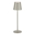 Leuchten Direkt 19250-40 - LED Utomhusdimbar uppladdningsbar bordslampa EURIA LED/3W/5V 2600 mAh IP54 grå