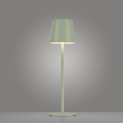 Leuchten Direkt 19250-43 - LED Utomhusdimbar uppladdningsbar bordslampa EURIA LED/3W/5V IP54 grön