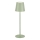 Leuchten Direkt 19250-43 - LED Utomhusdimbar uppladdningsbar bordslampa EURIA LED/3W/5V IP54 grön