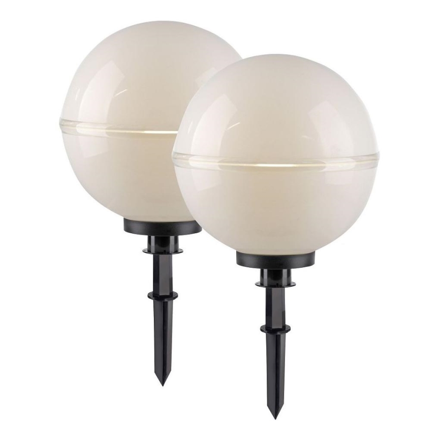 Leuchten Direkt 19324-16-2 - KIT 2x Utomhuslampa 1xE27/40W/230V diameter 40 cm IP44