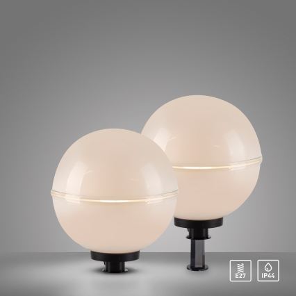 Leuchten Direkt 19324-16-2 - KIT 2x Utomhuslampa 1xE27/40W/230V diameter 40 cm IP44