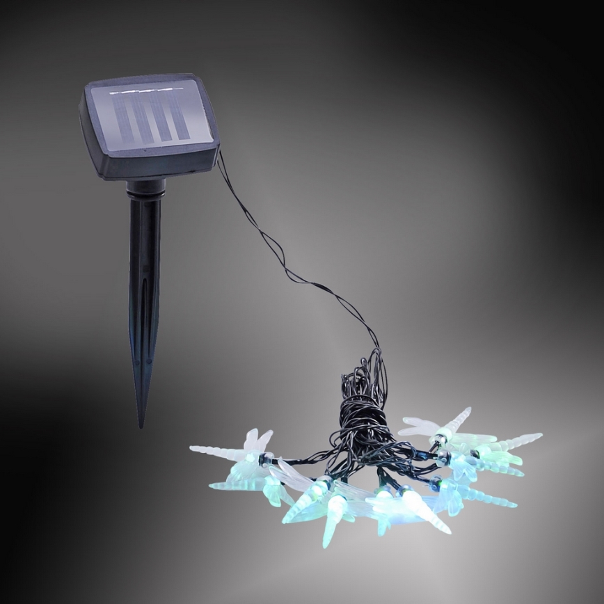 Leuchten Direkt 19936-70 - LED solljusslinga Sollampa 10xLED/0,06W
