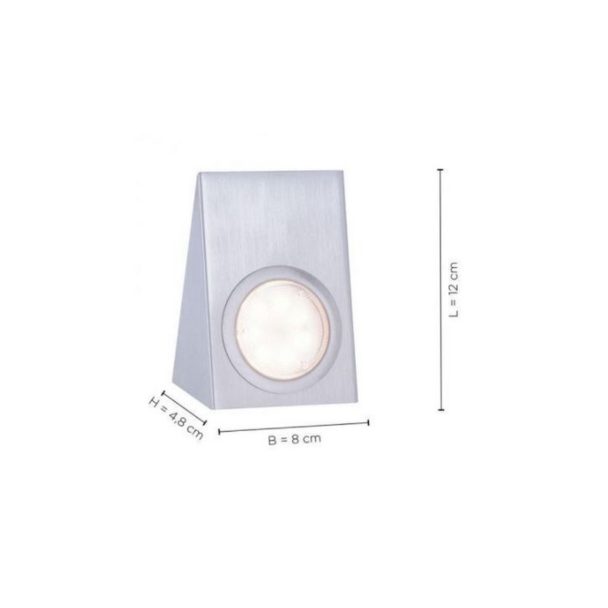 Leuchten Direkt 84111-55-3 - UPPSÄTTNING 3x LED Möbelbelysning med sensor THEO LED/3,6W/230V