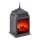 Leuchten Direkt 86220-18 - LED dekorativ lykta  CHIMNEY LED/0,6W/3xAAA