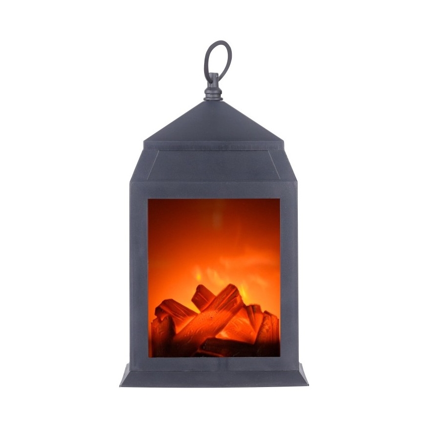 Leuchten Direkt 86220-18 - LED dekorativ lykta  CHIMNEY LED/0,6W/3xAAA