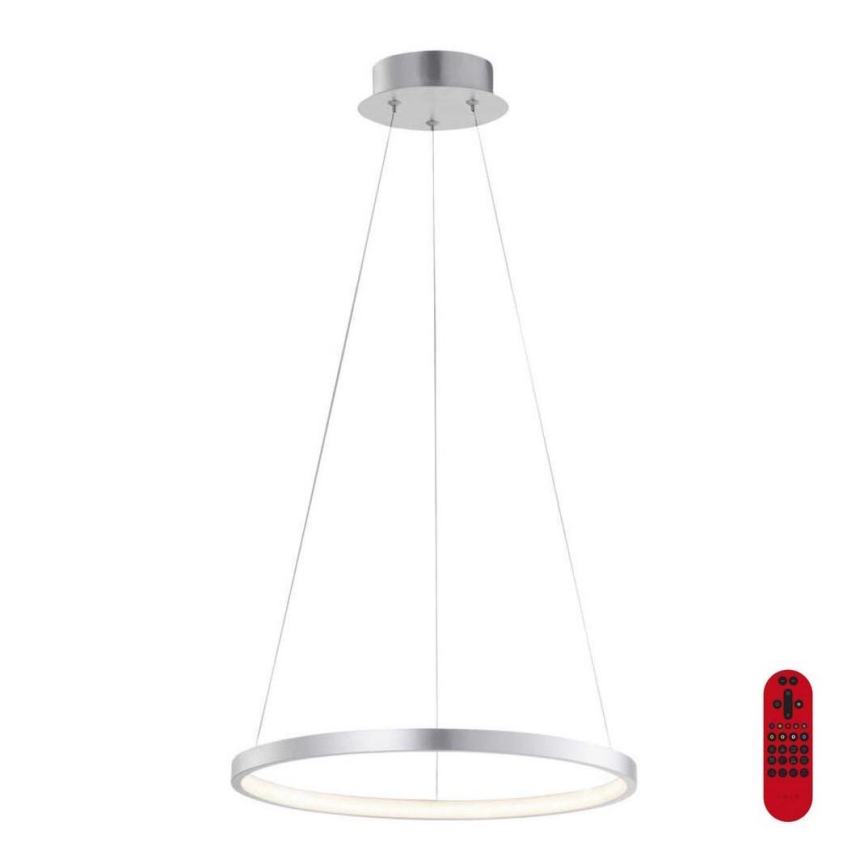 Leuchten Direkt L16270-21 - LED RGB ljusreglerad Ljuskrona med upphängningsrem  CIRCLE LED/25W/230V + fjärrkontroll 