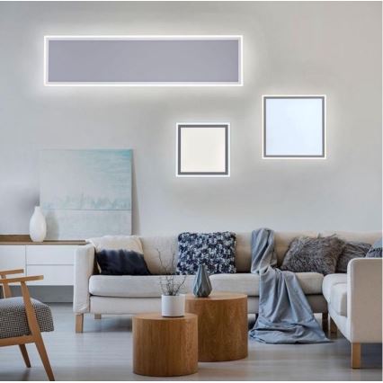 Leuchten Direkt - LED Dimbar Takbelysning EDGING LED/26W/230V + Fjärrstyrd