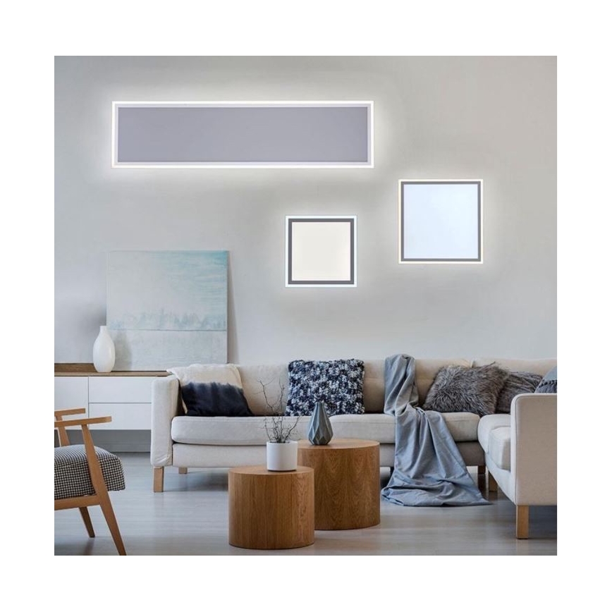 Leuchten Direkt - LED Dimbar Takbelysning EDGING LED/26W/230V + Fjärrstyrd