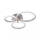 Leuchten Direkt - LED Ljuskrona JOHANNA 1xLED/4,5W/230V+1xLED/6W+1xLED/7,5
