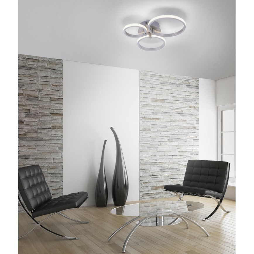 Leuchten Direkt - LED Ljuskrona JOHANNA 1xLED/4,5W/230V+1xLED/6W+1xLED/7,5