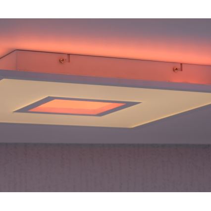 Leuchten Direkt 11645-16 - LED RGB dimbar taklampa RECESS LED/22,5W/230V + LED/5W + fjärrkontroll