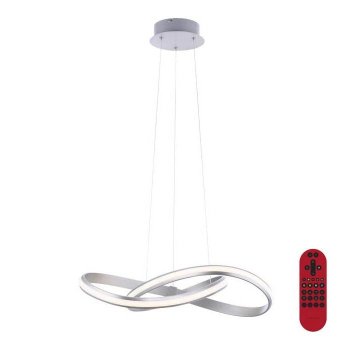Leuchten Direkt - LED RGB Dimbar Ljuskrona med snöre MELINDA LED/28W/230V