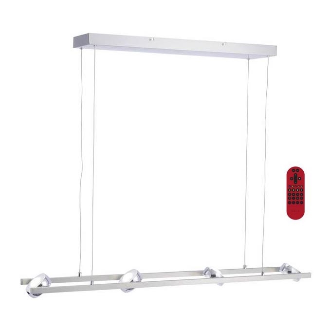 Leuchten Direkt - LED RGB Dimbar Ljuskrona med snöre OPTI 8xLED/3W/230V + Fjärrstyrd