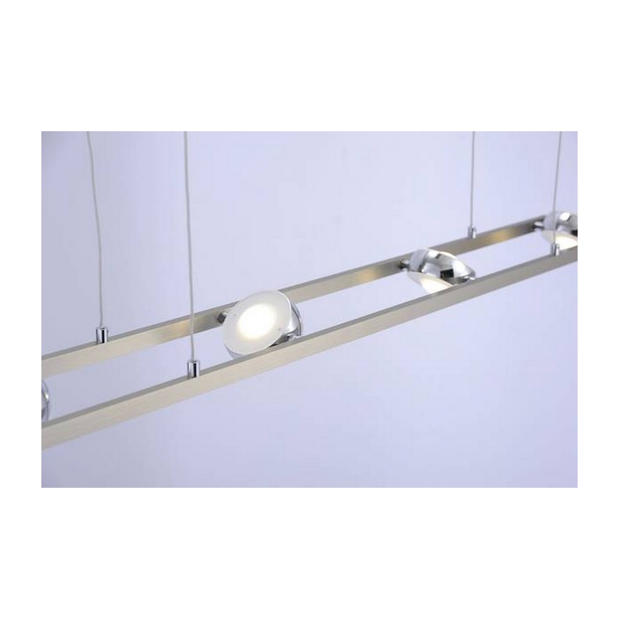 Leuchten Direkt - LED RGB Dimbar Ljuskrona med snöre OPTI 8xLED/3W/230V + Fjärrstyrd
