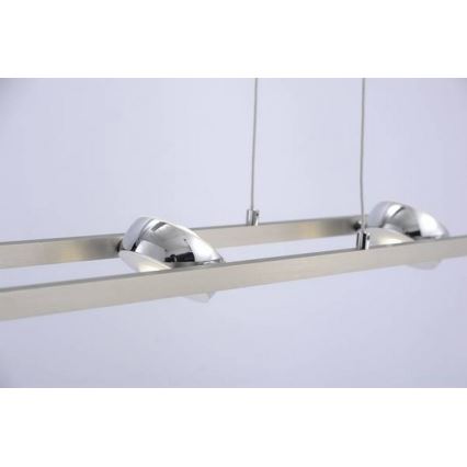Leuchten Direkt - LED RGB Dimbar Ljuskrona med snöre OPTI 8xLED/3W/230V + Fjärrstyrd
