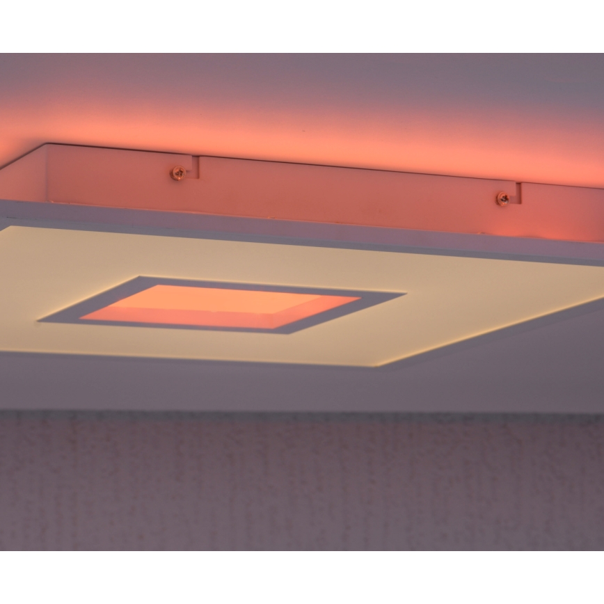 Leuchten Direkt 11645-16 - LED RGB dimbar taklampa RECESS LED/22,5W/230V + LED/5W + fjärrkontroll