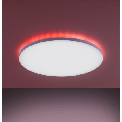 Leuchten Direkt- LED RGBW Dimbar belysning GUSTAV LED/20,3W/230V+LED/1,8W+RC