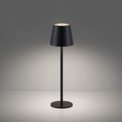 Leuchten Direkt 19250-18 - LED Utomhusdimbar uppladdningsbar bordslampa EURIA LED/3W/5V IP54 svart