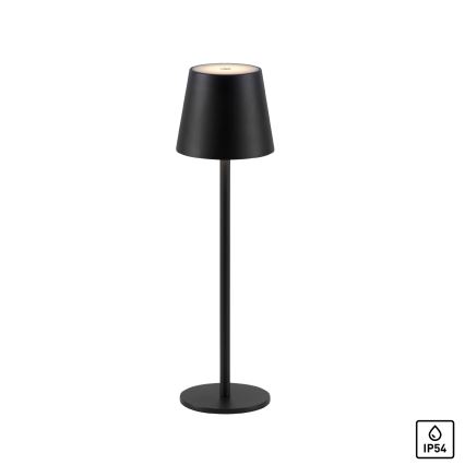 Leuchten Direkt 19250-18 - LED Utomhusdimbar uppladdningsbar bordslampa EURIA LED/3W/5V IP54 svart