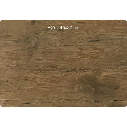 Li-Go 5499/DUB2 - Väggklocka 1xAA 40x40 cm ek