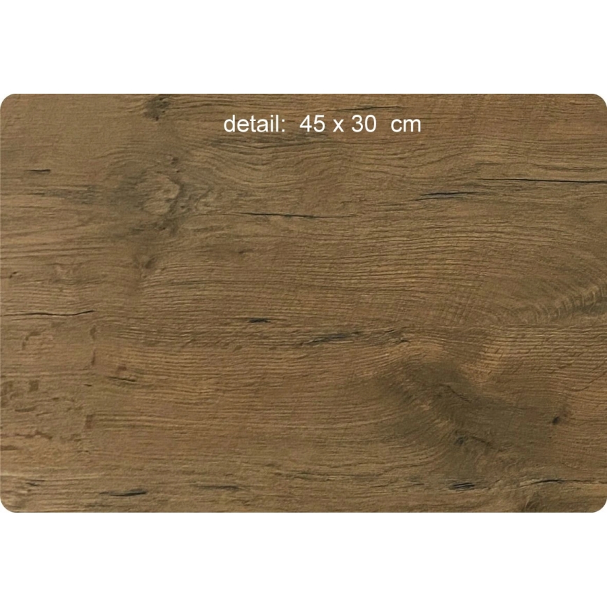 Li-Go 5652/DUB2 - Dimbar LED-klocka LED/10W/5V 20000 mAh 42x42 cm ek/Ek i cirkel + fjärrkontroll