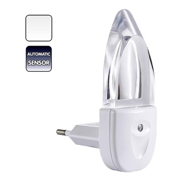 Light med plug MINI-LIGHT (vit ljus)