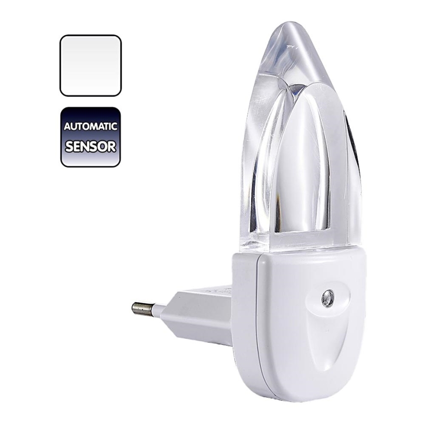 Light med plug MINI-LIGHT (vit ljus)