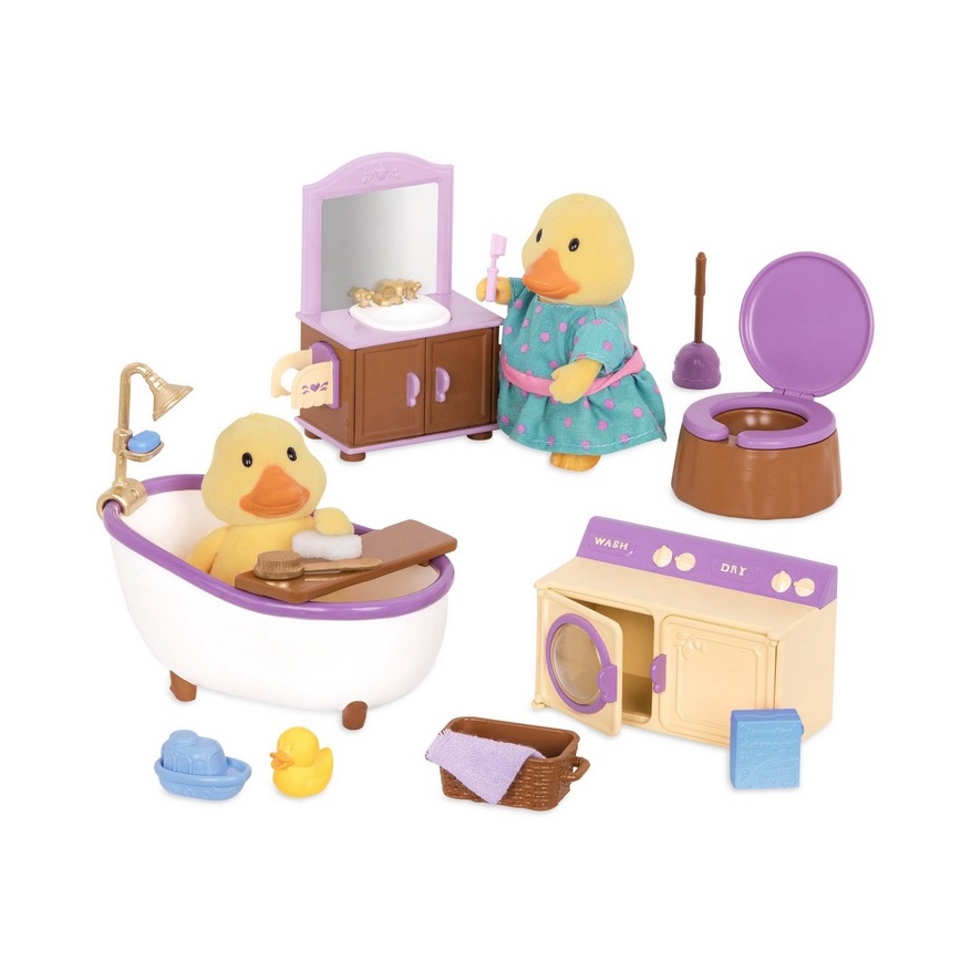 Li'l Woodzeez - Toy kit badrum furniture