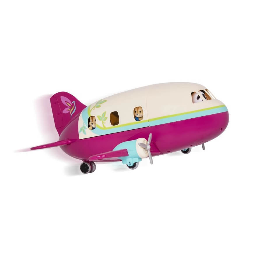 Li'l Woodzeez - Toy kit flygplan med tillbehör