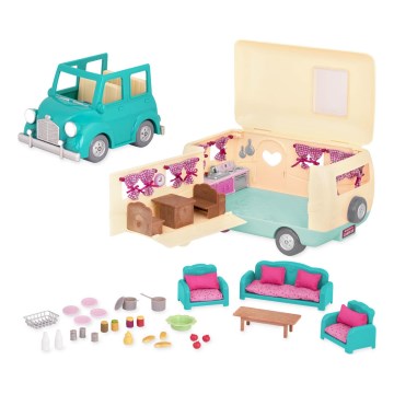 Li'l Woodzeez - Lekset HAPPY CAMPER camping