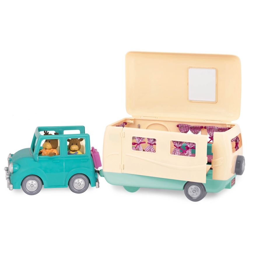 Li'l Woodzeez - Lekset HAPPY CAMPER camping