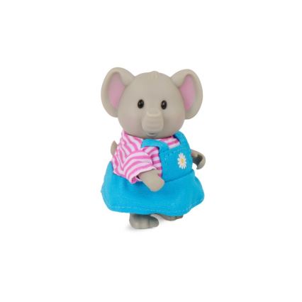 Li'l Woodzeez - Set med figurer OLIPHANT elefantfamilj