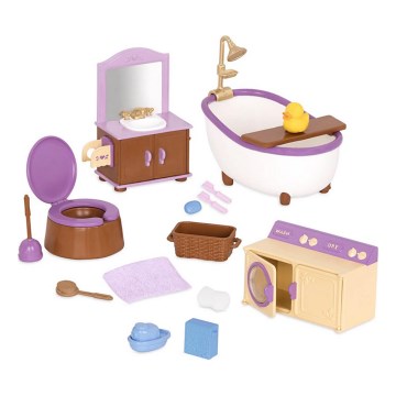 Li'l Woodzeez - Toy kit badrum furniture
