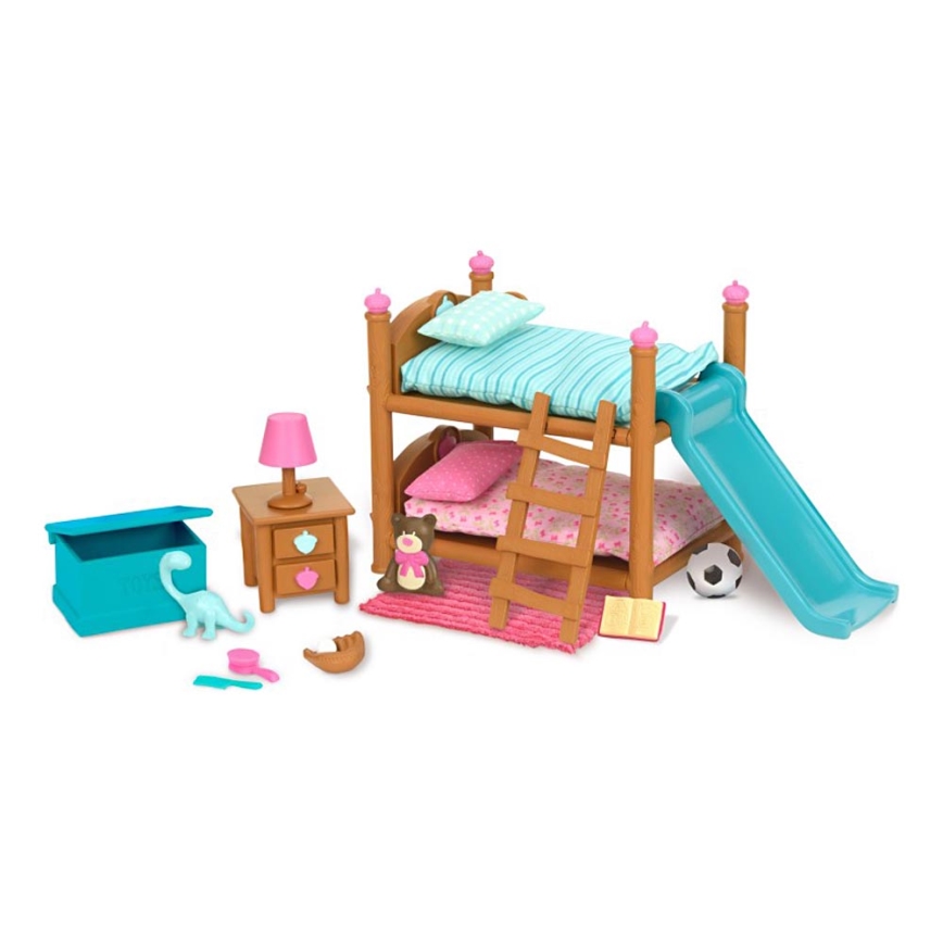 Li'l Woodzeez - Toy kit barns sovrum möbel