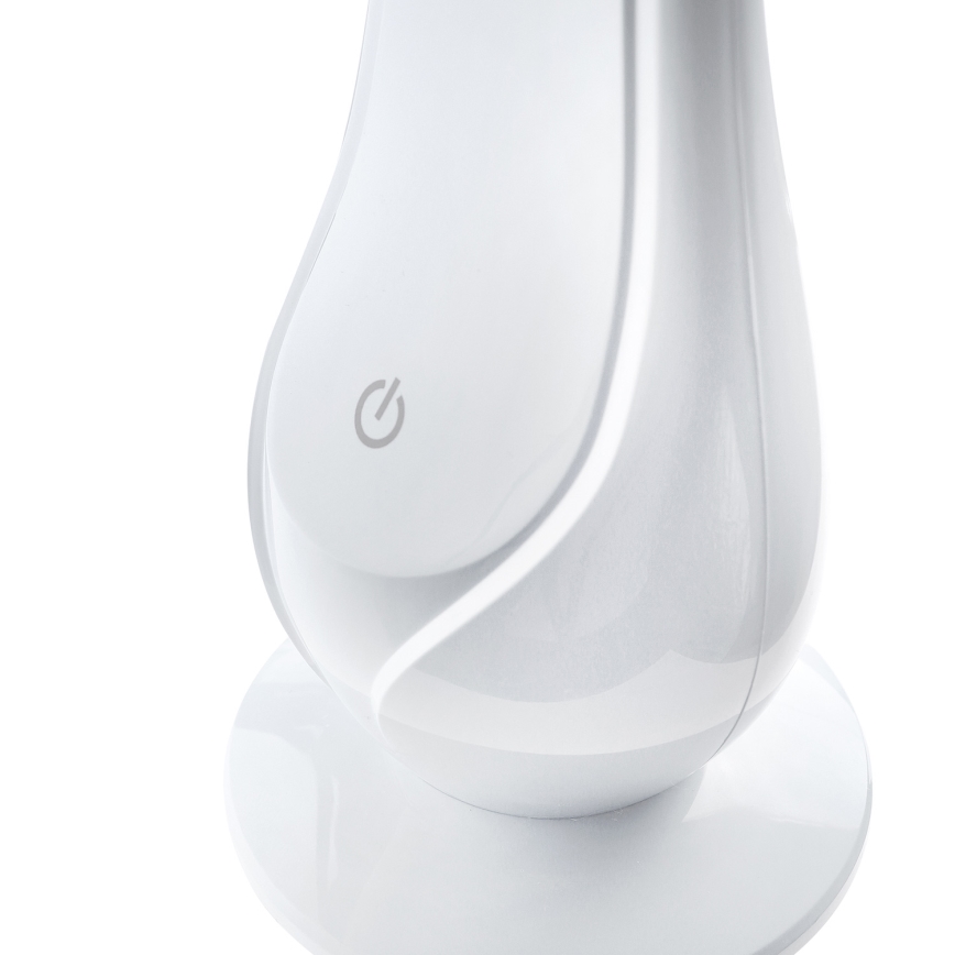 LED Dimbara uppladdningsbara skrivbordslampa LILLY LED/4W/5V 1200 mAh vit