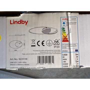 Lindby - LED Dimbar taklampa XENIAS LED/20W/230V