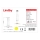 Lindby - LED ljusreglerad ljuskrona på textilsladd AMIDALA LED/36W/230V