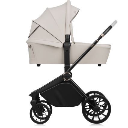 Lionelo - 3-i-1 kombinationsvagn MIKA PLUS Beige Sand