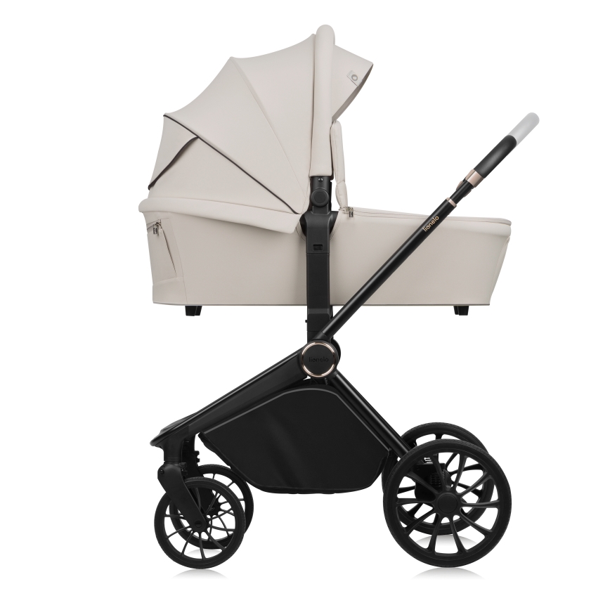 Lionelo - 3-i-1 kombinationsvagn MIKA PLUS Beige Sand