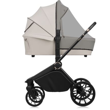 Lionelo - 3-i-1 kombinationsvagn MIKA PLUS Beige Sand