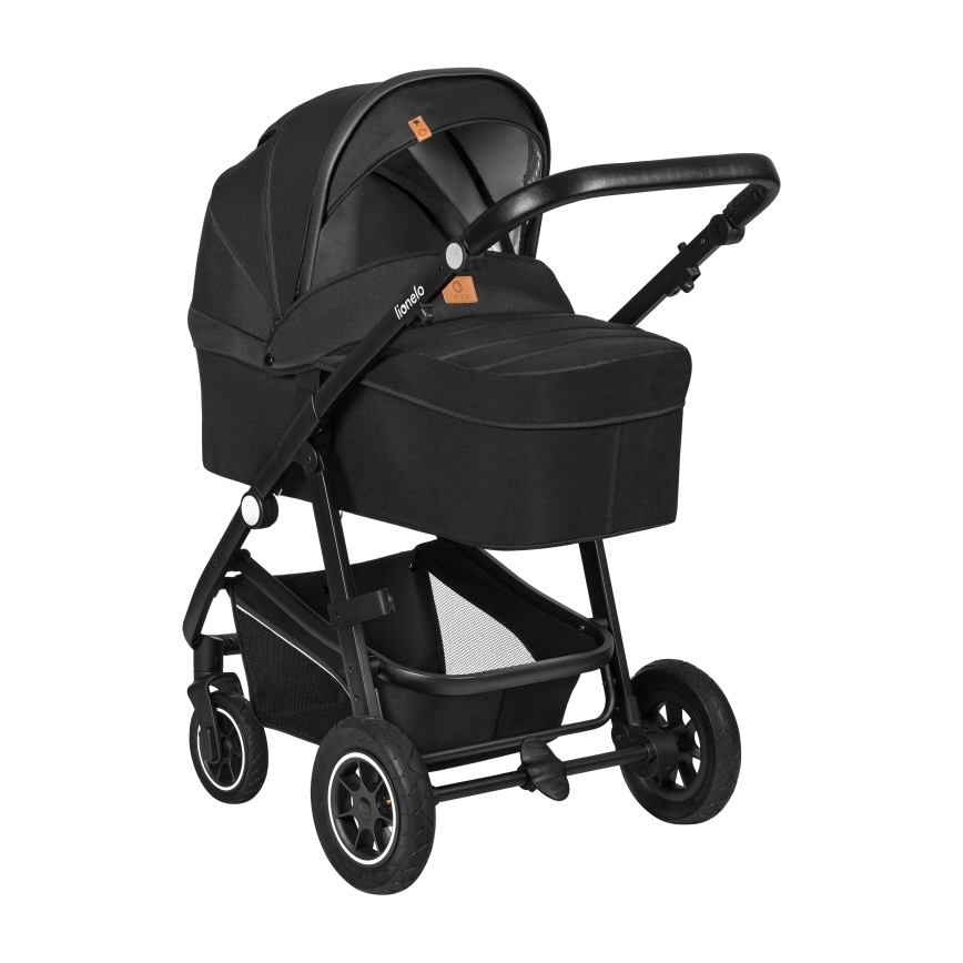 Lionelo - 3-i-1-kombivagn BIANKA Svart Onyx