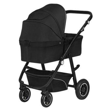 Lionelo - 3-i-1-kombivagn BIANKA Svart Onyx