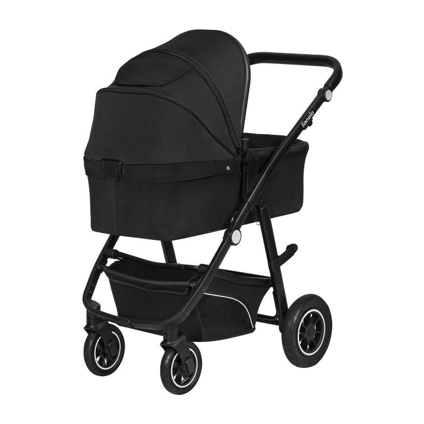Lionelo - 3-i-1-kombivagn BIANKA Svart Onyx