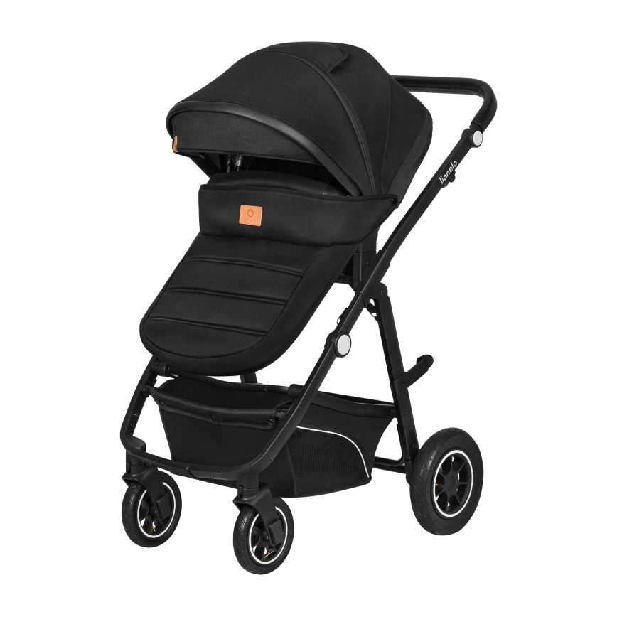 Lionelo - 3-i-1-kombivagn BIANKA Svart Onyx