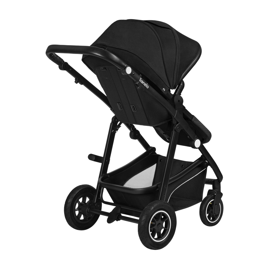 Lionelo - 3-i-1-kombivagn BIANKA Svart Onyx